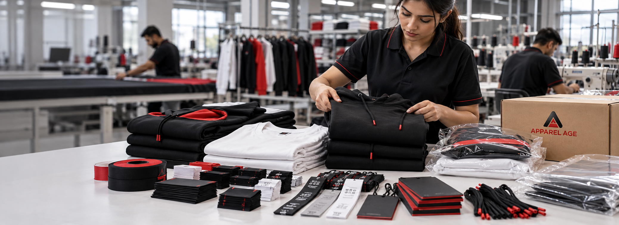 Private label clothing manufacturer for USA brands, startups, streetwear labels, and ecommerce apparel buyers