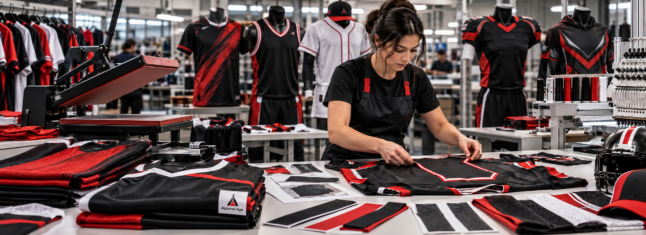 Team personalization manufacturer for USA sportswear buyers, custom names and numbers on jerseys, team uniforms, sponsor logos, roster setup, school uniforms, club apparel, and personalized teamwear
